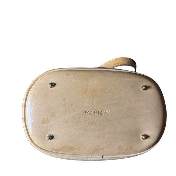 Dooney USA Cabriolet Canvas and Leather Bucket Bag - Picture 13 of 13